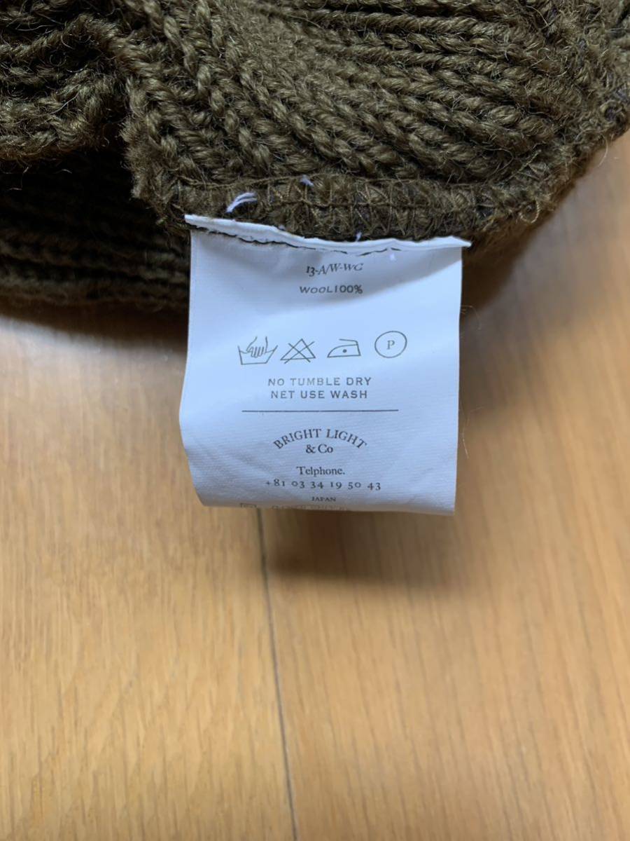 OLD JOE オールドジョー old CAP ニットキャップ SWEATER & joe