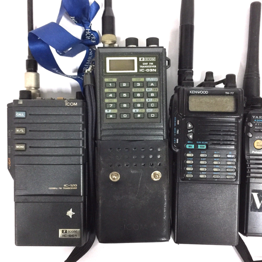 YAESU FT-74 ICOM IC-03N KENWOOD TH-77 含む トランシーバー まとめ