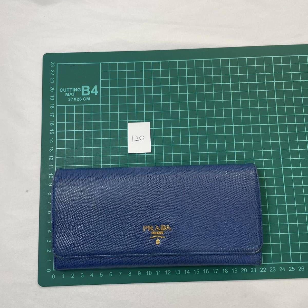プラダ PRADA サフィアーノレザー 長財布 ロングウォレット 二つ折り 