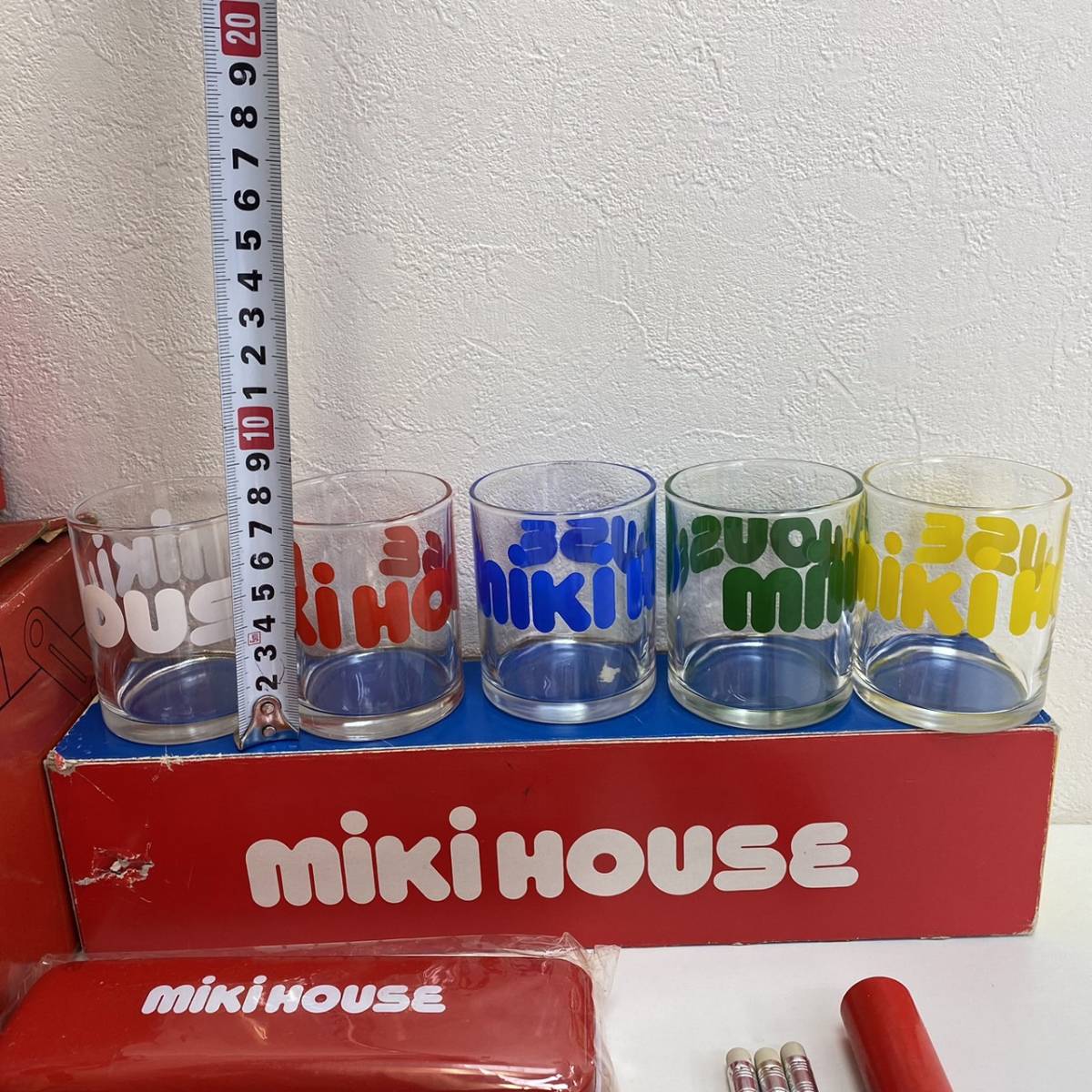 23B0227 ミキハウス mikihouse グッズ まとめ セット クレヨン 筆箱