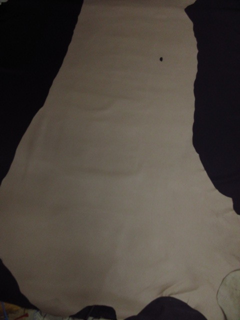 ●シボシュリンク●クロム鞣し●牛革●260ds●即決・モカグレー・2289●