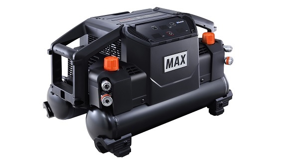 エアコンプレッサー  マックスAK-HL1210E エアホース付き 2年保証付! 送料無料! マックス AK-HH1310E 高圧専用 高圧取出口4個