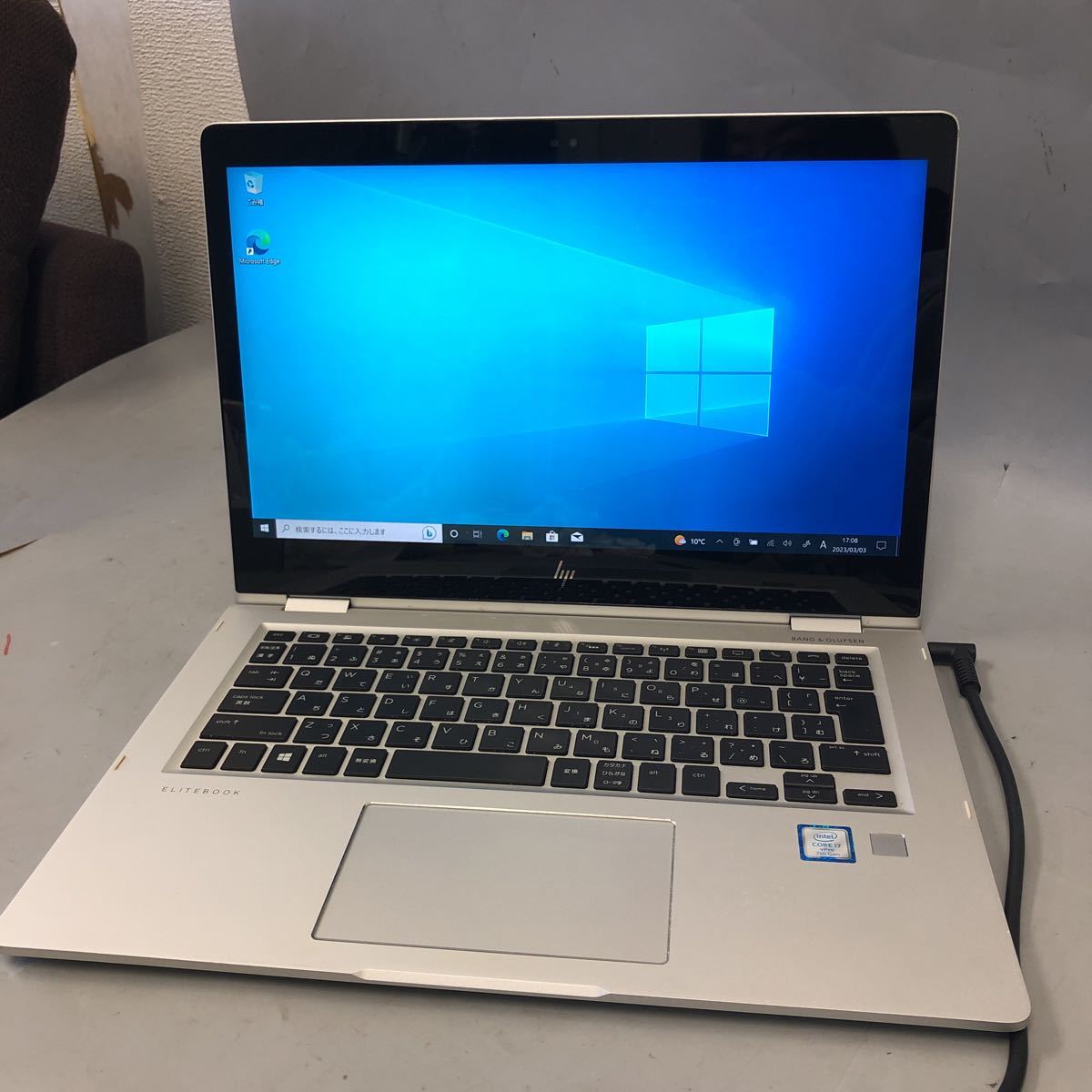 JXNT2603 /HP ELITEBOOK x360 1030 g2/Core i7-7600U 2.80GHz/ メモリ:16GB /SSD:1TB / カメラ / 無線/バッテリー不良/発色不良