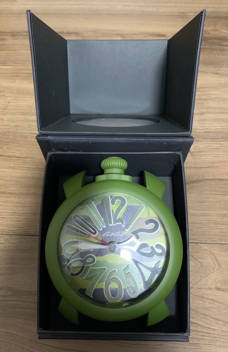 GaGa MILANO table alarm 9083.01 ガガミラノ 置き時計 目覚まし時計