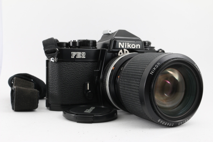 ☆名機☆ NIKON FE2 + AI-S 35-105mm F3.5-4.5 #D667 Nikon