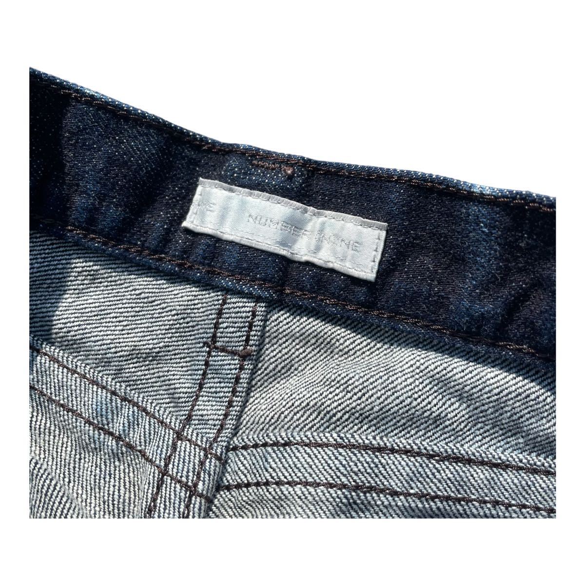 02aw NUMBER NINE denim trousers archive number(n)ine ジョージ期 