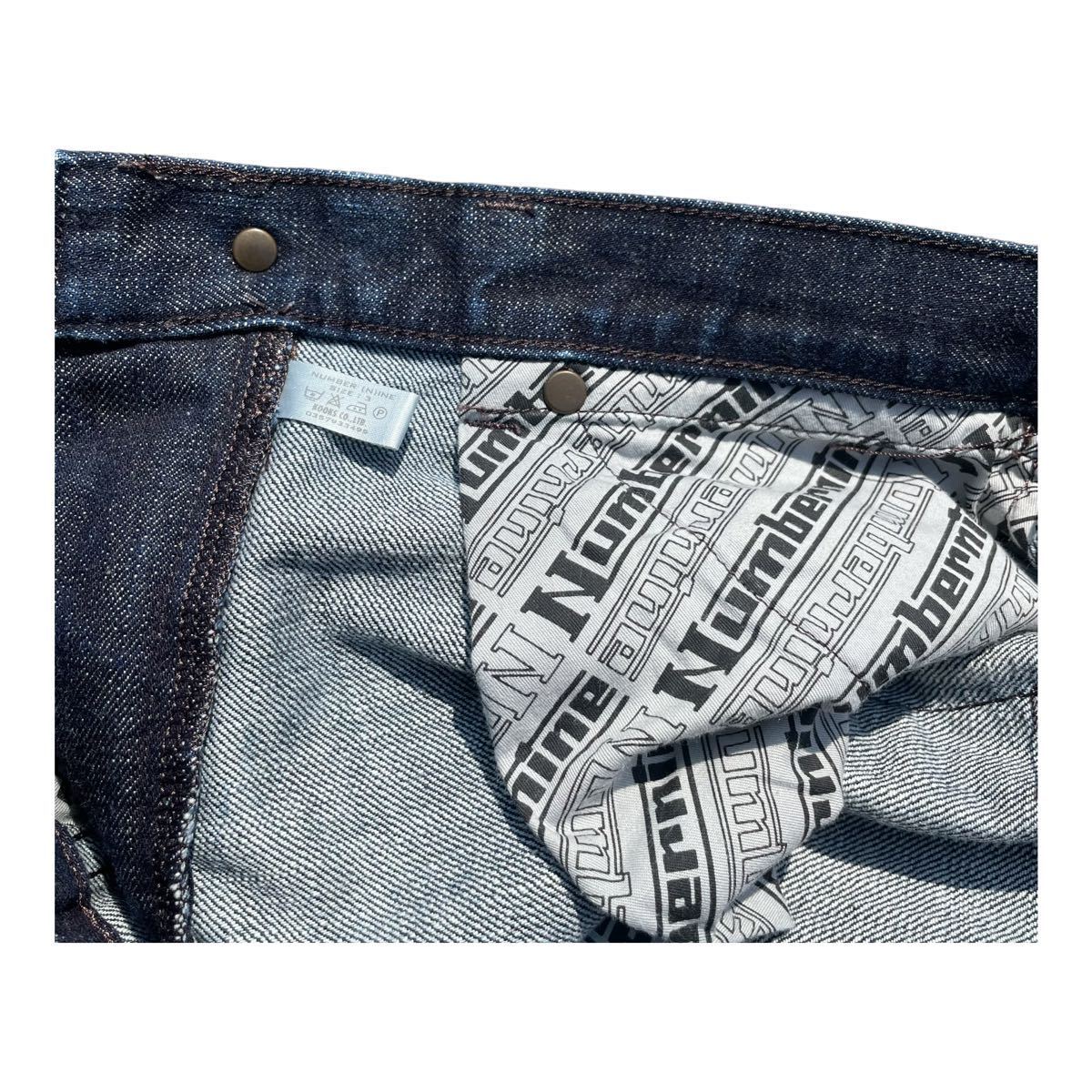 02aw NUMBER NINE denim trousers archive number(n)ine ジョージ期 