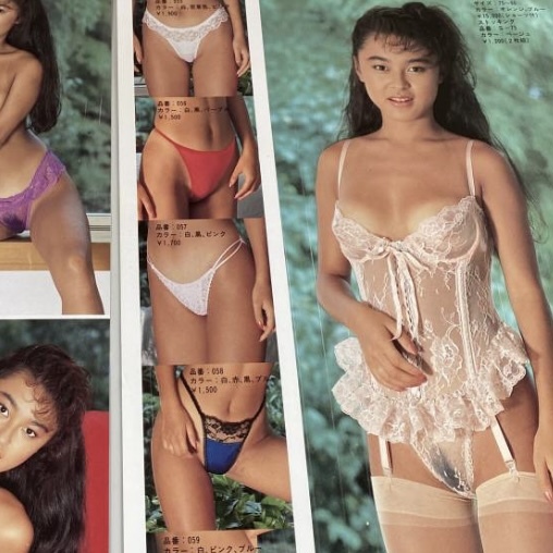 昭和レトロ 魅惑のランジェリー2冊全ページ切り抜き 1988 …