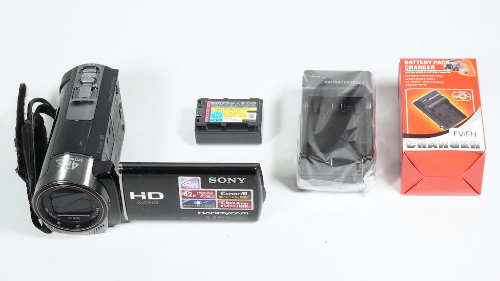 【美品・フルセット】SONY ビデオカメラ HDR-CX180 大容量バッテリー SONY ソニー HDR-CX180 ブラック 動作OK 1週間保証 (8697 に興味を持っ