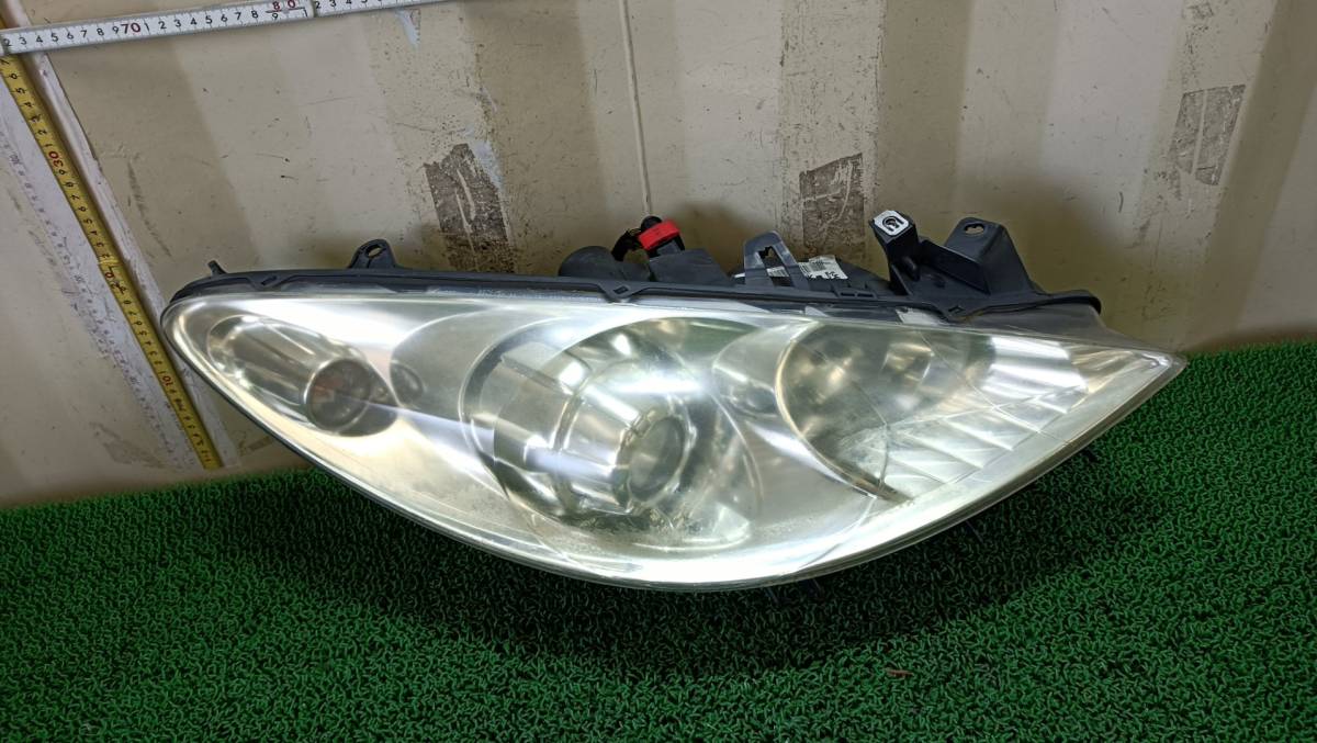 ジャンク品 プリウス ZVW50 ヘッドライト 左 左側 助手席 LED レベ付