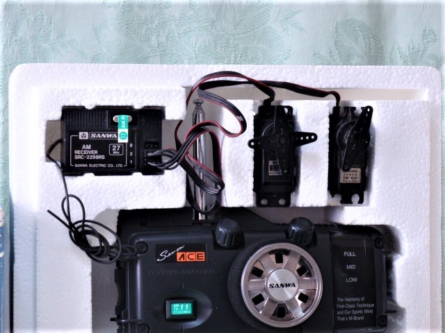 SANWAプロポセット 送信機 SANWA ACE・受信機 SANWA SRC-2298RS