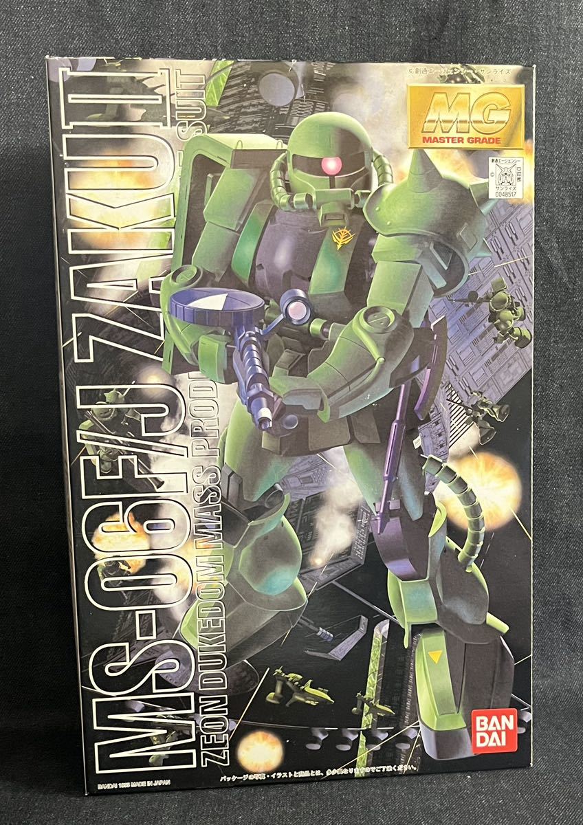 箱イタミ バンダイ 1/100 MG 量産型ザク 機動戦士ガンダム ガンプラ