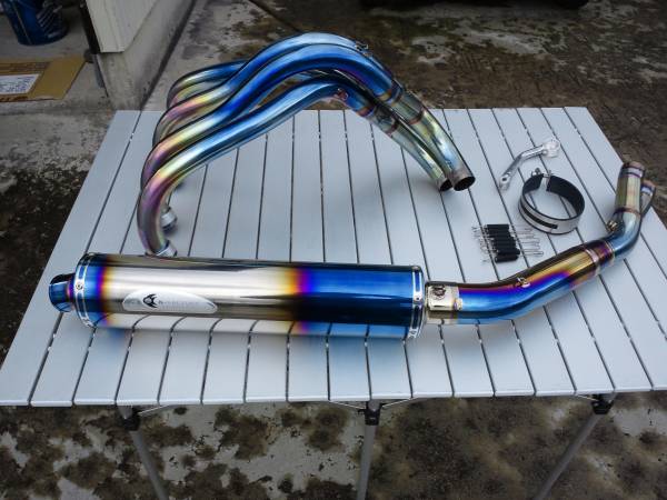 ZRX1200 DAEG ダエグ K-FACTORY チタン フルエキ(マフラー本体（社外