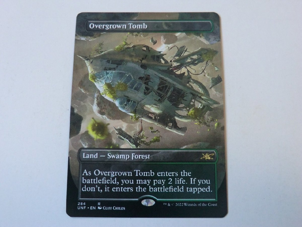 MTG 美品 【草むした墓（ボーダーレスギャラクシーFOIL）】 （レア