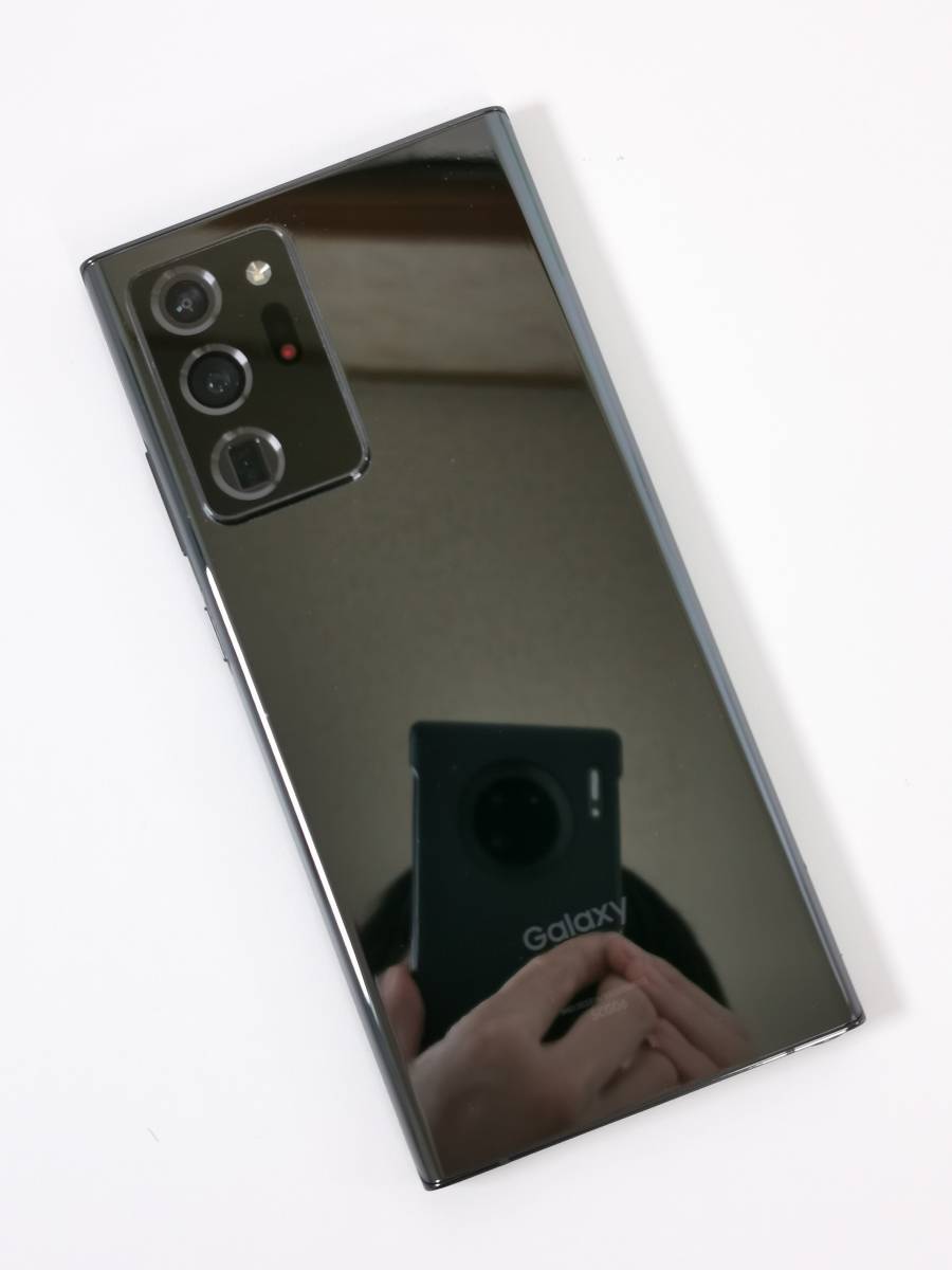 Android 】 GALAXY NOTE20 ULTRA 5G SCG06 AU SIMロック解除済 中古