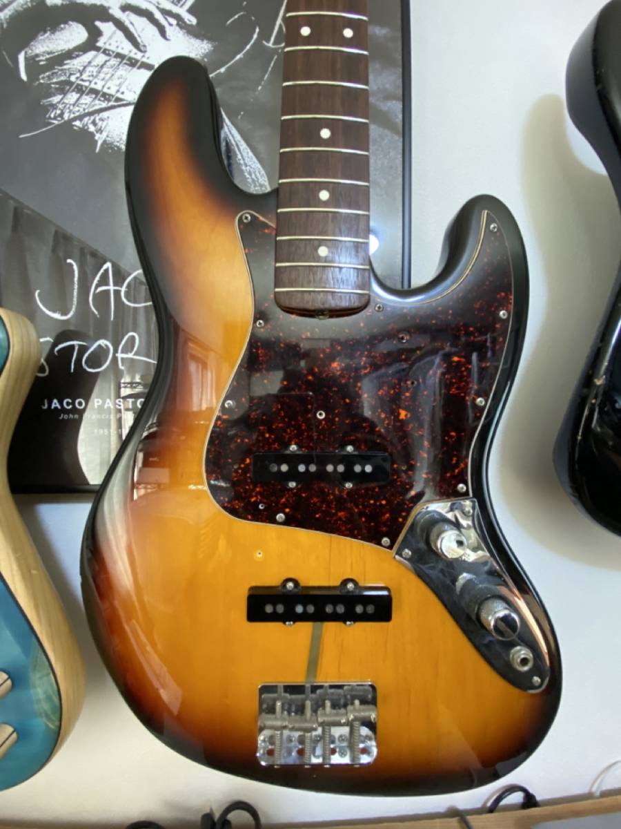 中古】Fender USA American Vintage Jazzbass 1995年製 スタックノブ  