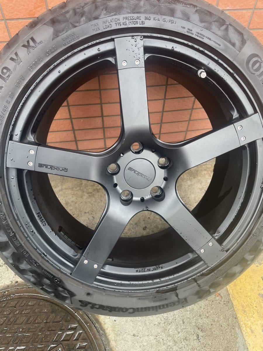 プロドライブ 鍛造 GC-05N 8J-19インチ PCD114.3 PRODRIVE 