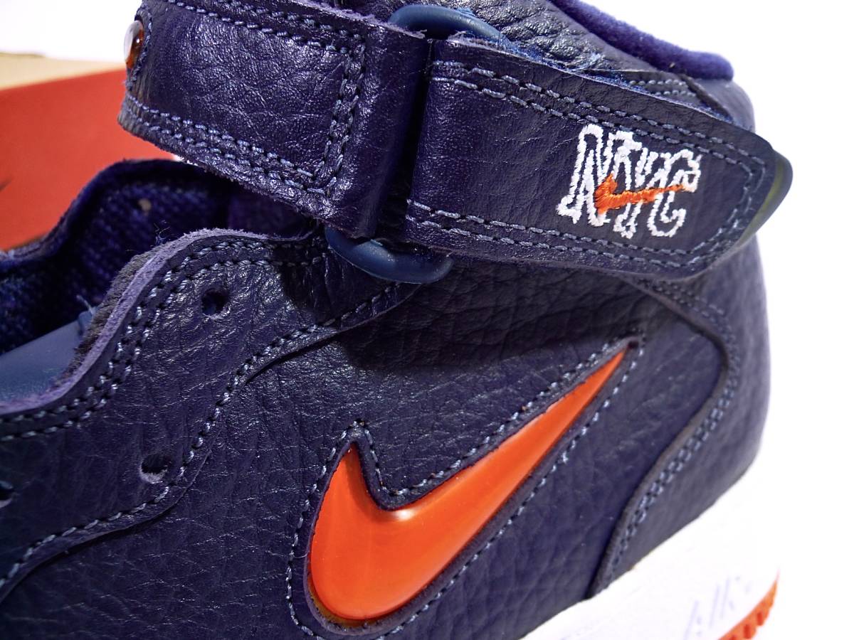 本物/1997年NIKE FOOT LOCKER別注/オリジナル AIR FORCE1 MID NYC 