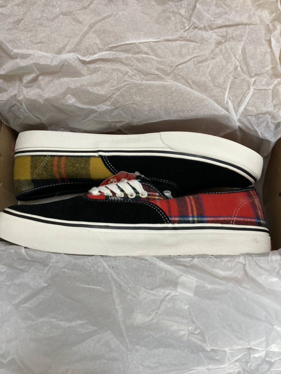 27.5cm vans authentic check バンズ ヴァンズ オーセンティック 
