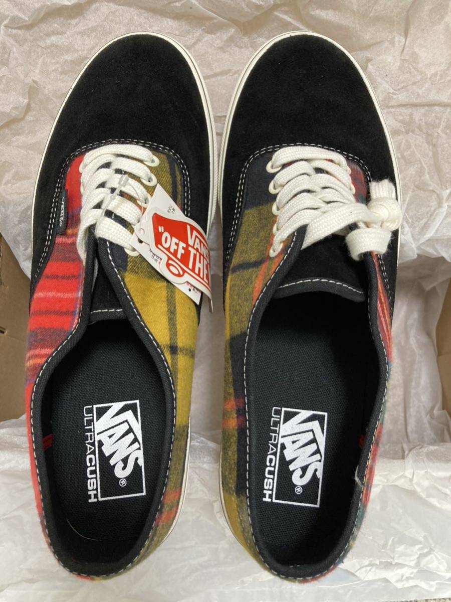 27.5cm vans authentic check バンズ ヴァンズ オーセンティック 