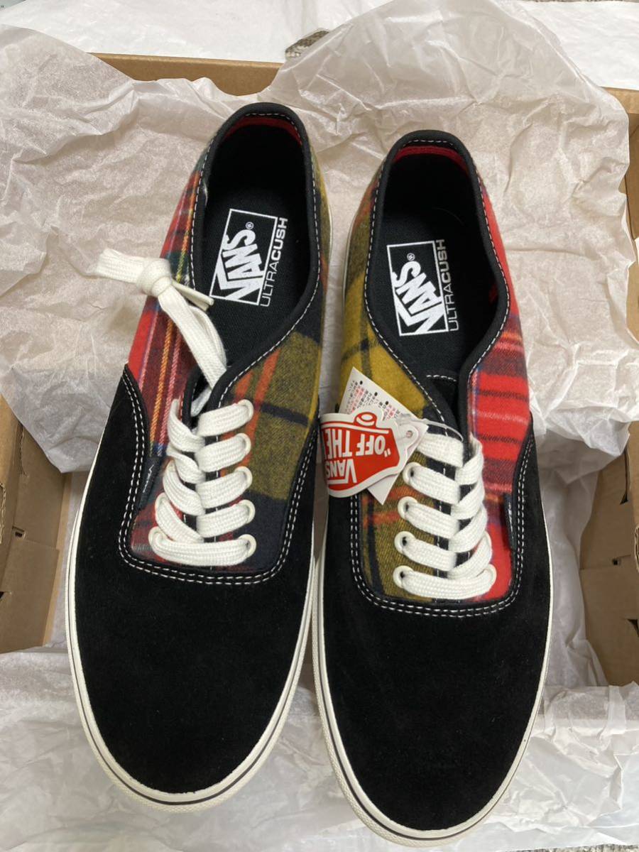 27.5cm vans authentic check バンズ 27.5 VANS Authentic 