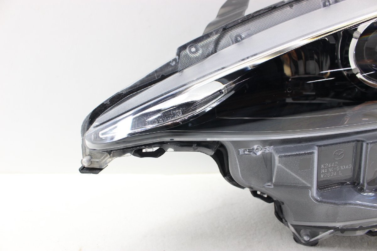 美品　ロードスター　ND5RC　LED　ヘッドライト　左　左側　スタンレー　W2785　AFS無　N243-51-040　打刻ル　N　278925-B367 ロードスター ND5RC ND 極美品 41-1050☆値下美品 マツダ
