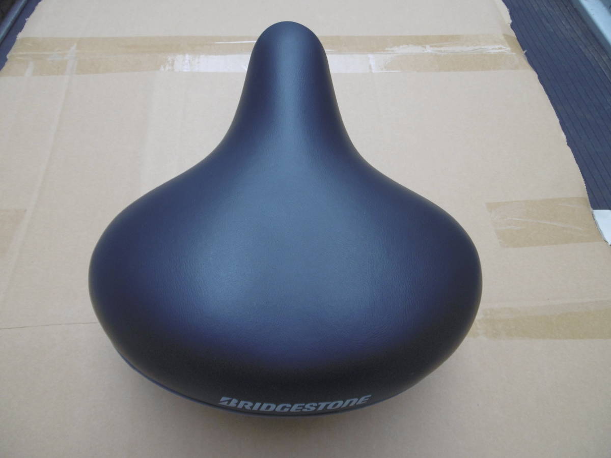 ■ブリヂストン BRIDGESTONE BS■純正新品サドル■オオキナふかふかサドル■ダークグレー■5393 1600617DG E322-X