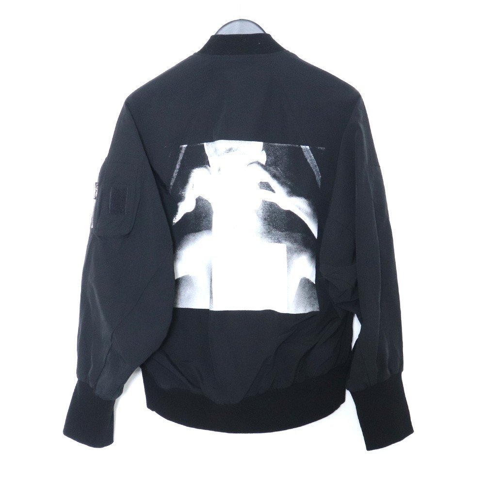 定価50400円 JULIUS 19SS PRINT MA-1 JACKET ボンバージャケット 