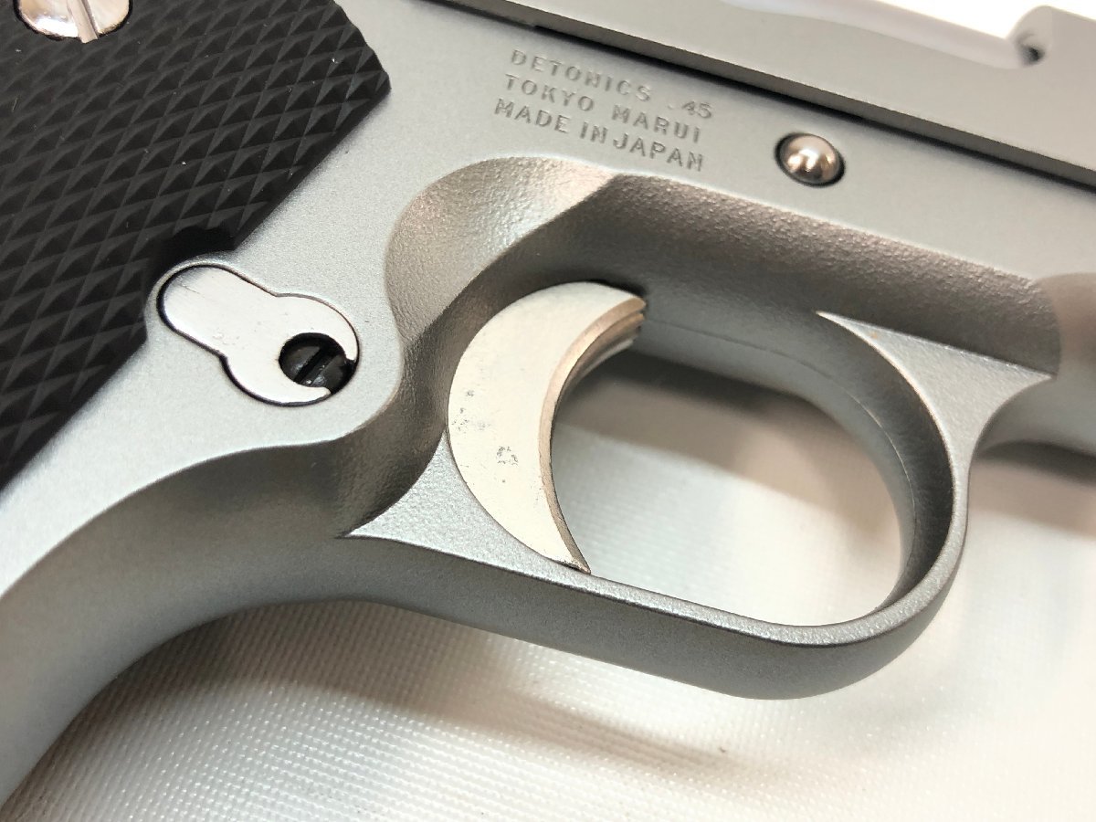 東京マルイ DETONICS.45 COMBAT MASTER STAINLESS-MODEL ガスブロー
