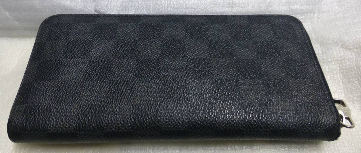 イニシャル入 ルイヴィトン ダミエ・グラフィット N63095 長財布 LOUIS