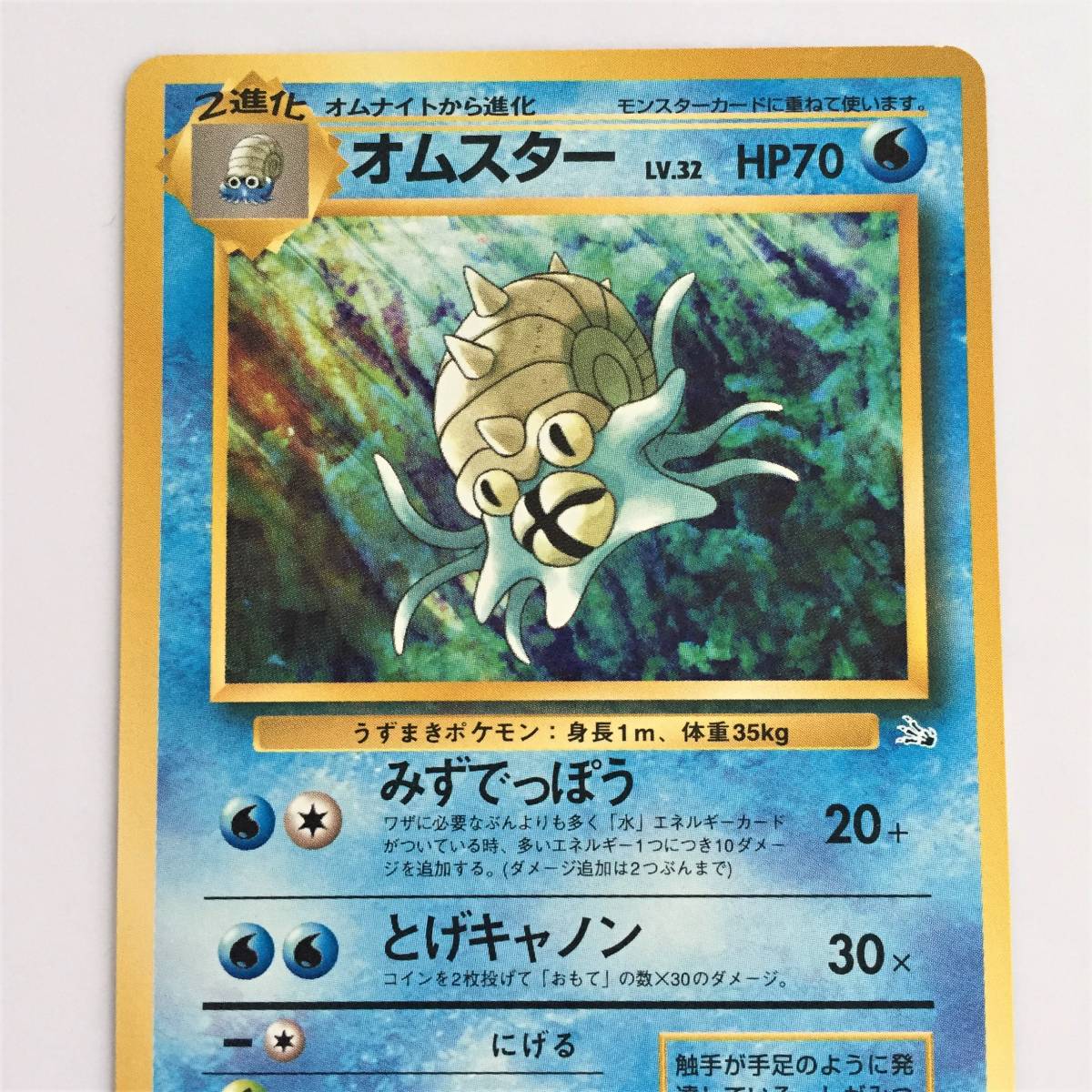◇ポケモンカード セット オムナイト オムスター 旧裏面 旧裏 Pokemon
