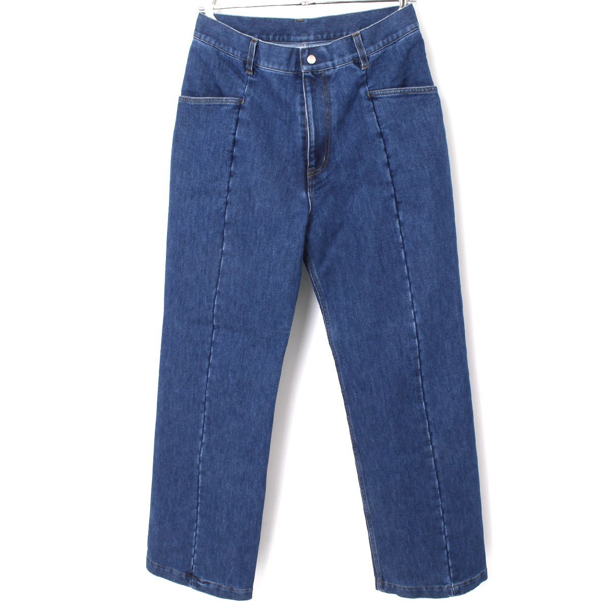 新品・定価27,500円】KAIKO BOX DENIM LOOSE size2 インディゴ KAIKO 