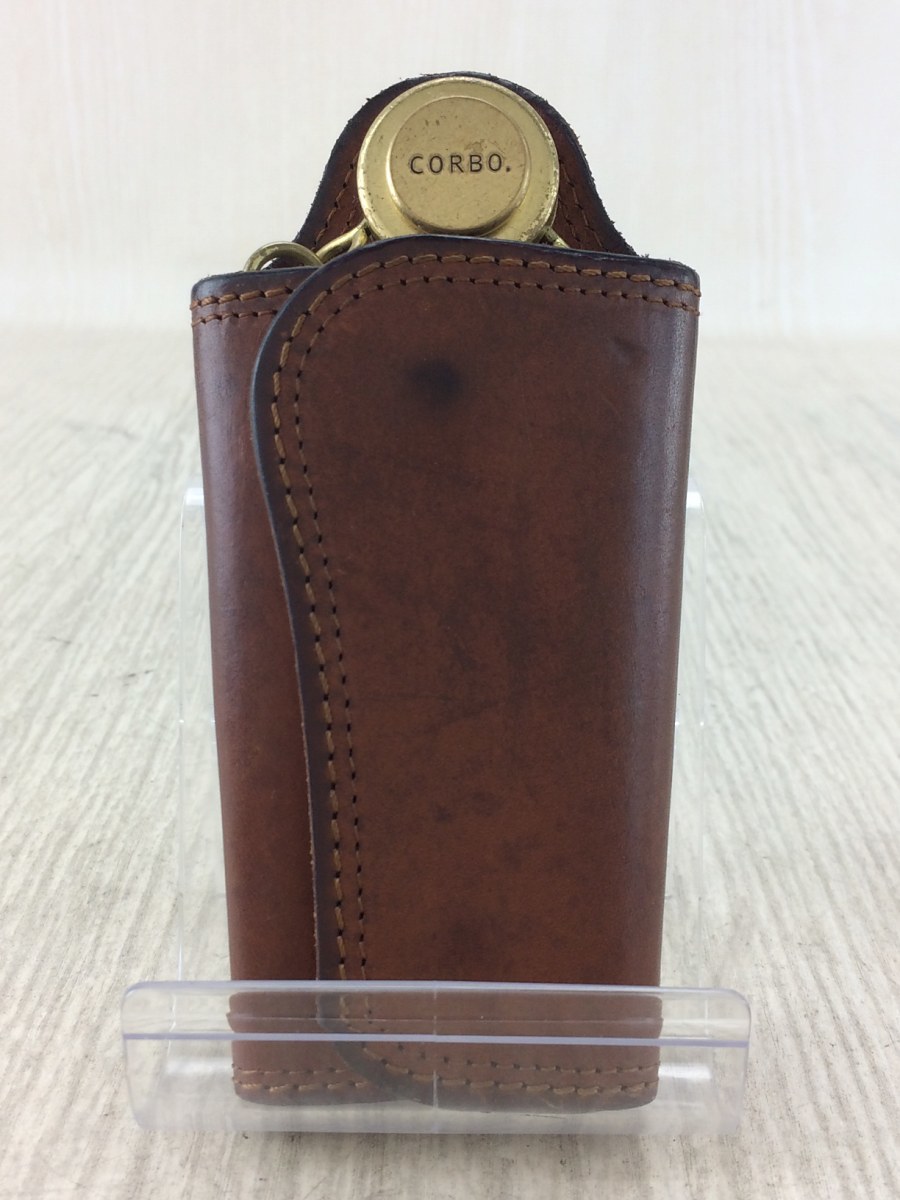 【HOT，品質保証】 CORBO コルボ/キーケース/レザー/BRW/無地(キーケース)｜売買されたオークション情報、yahooの商品情報をアーカイブ公開 - オークファン キーケース