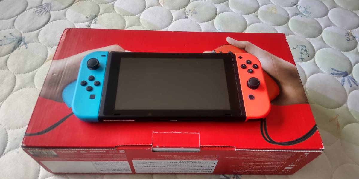 任天堂 Nintendo Switch 本体 セット ネオンブルー/ネオンレッド ニンテンドースイッチ 動作確認済