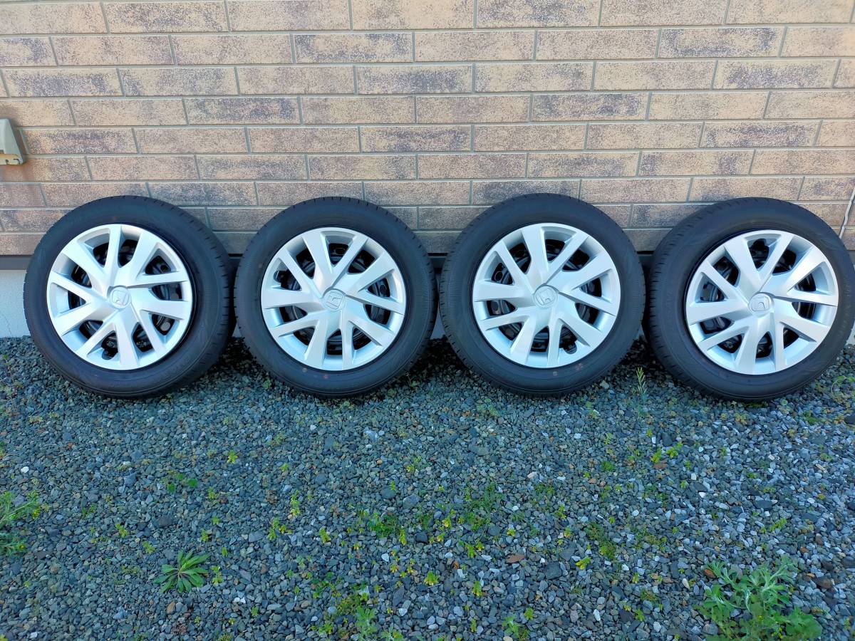 ホンダ N-BOX 純正スチールホイール・ホイールカバー・タイヤ155/65R14 