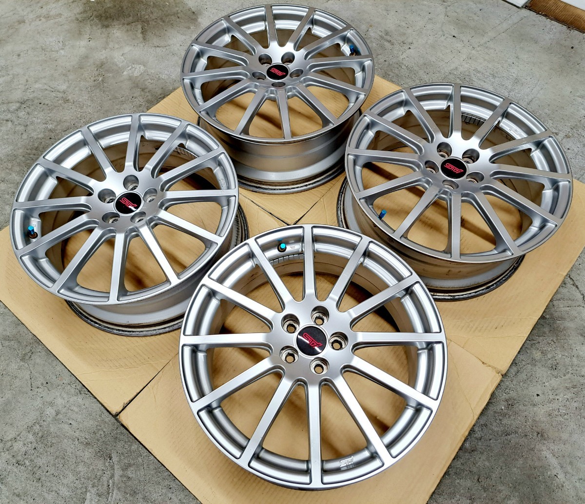18インチ STI ホイール スバル スバル純正OP 7.5J+55 STI 純正 