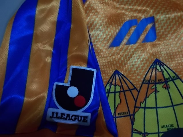 清水エスパルス #9 長谷川健太 直筆サイン入りユニフォーム（透かし