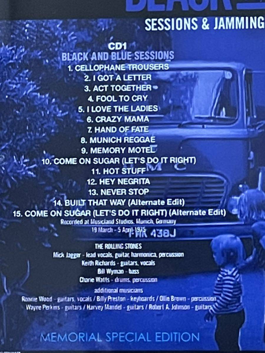 ◇ ROLLING STONES / BLACK AND BLUE SESSIONS & JAMMING WITH JEFF BECK / 2CD / GOLDPLATE【送料無料】 ◇_3