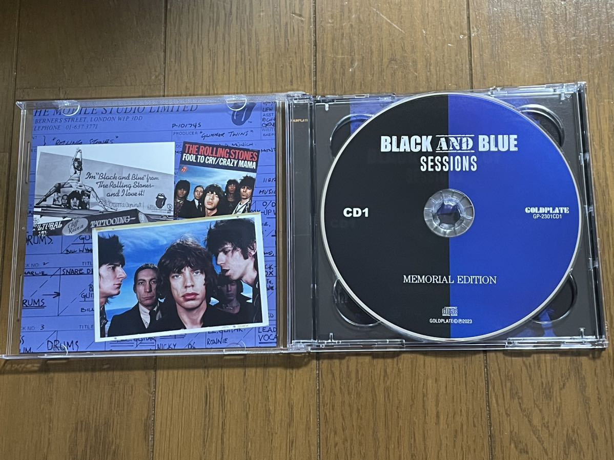 ◇ ROLLING STONES / BLACK AND BLUE SESSIONS & JAMMING WITH JEFF BECK / 2CD / GOLDPLATE【送料無料】 ◇_5