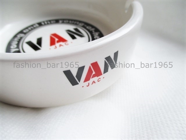 希少☆VAN JAC ベルソンジャパン☆丸VAN SINCE 1948 陶器トレー