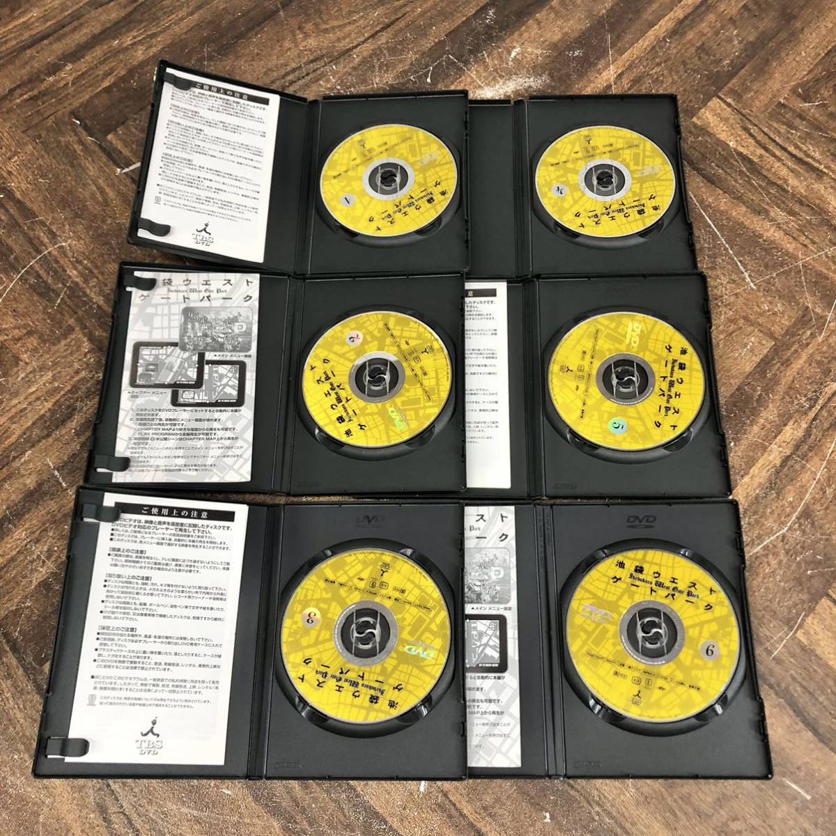 IWGP 池袋ウエストゲートパーク DVD 1-6巻セット DVD