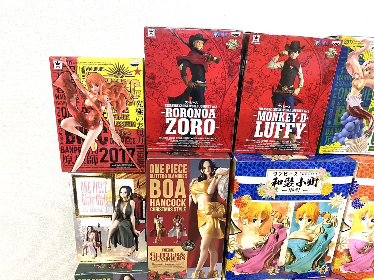 ☆ 未開封有り BANPRESTO ONEPIECE フィギュア 18点セット ワンピース 