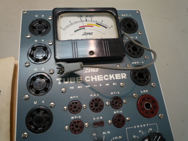 SANWA 真空管試験器 TUBE CHECKER SEM-14C