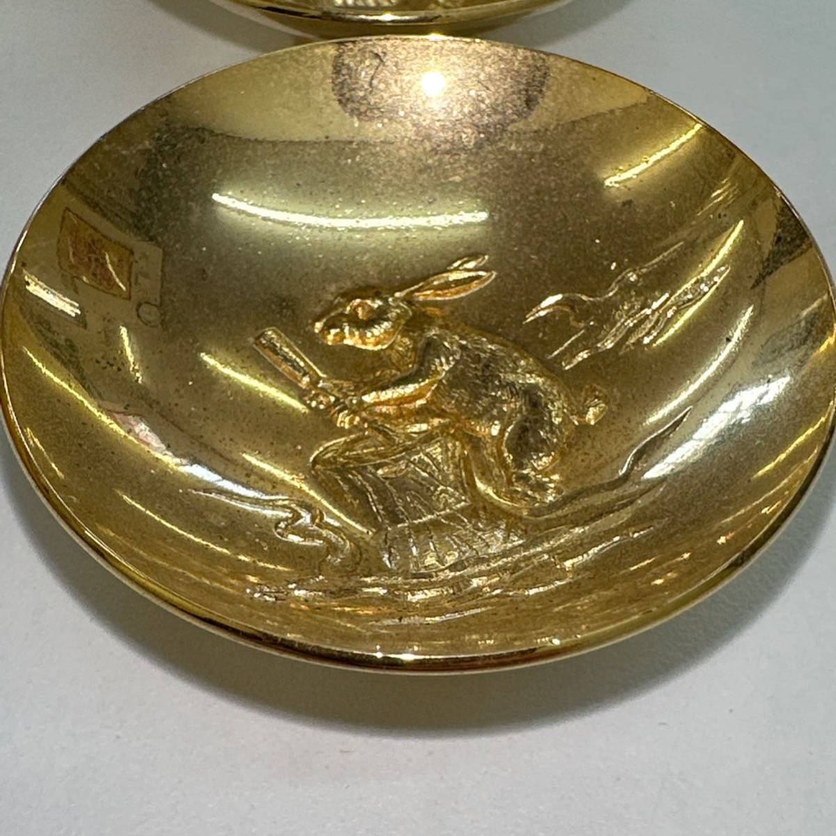 TF0315】金杯 メッキ製品 24KGP 14点 総重量:約670.5g 盃 記念品