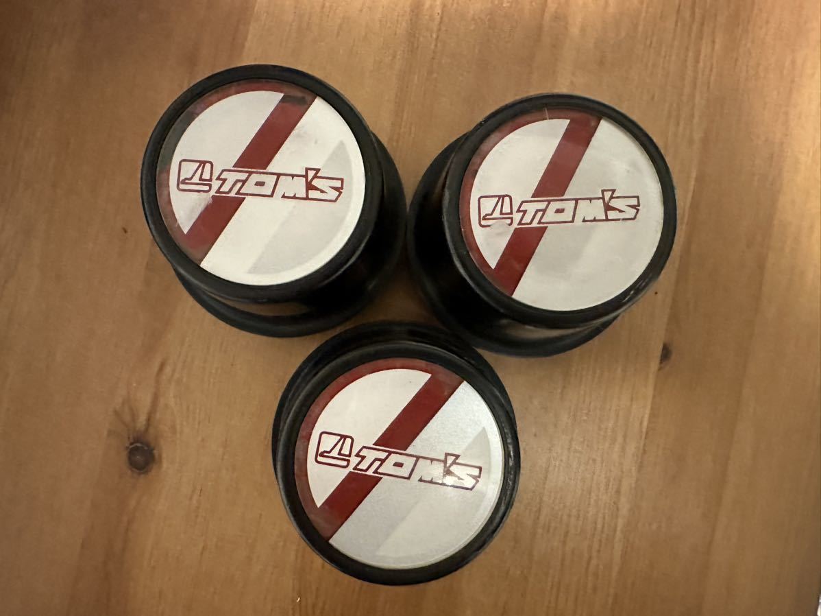 当時物　TOM'S　トムス　センターキャップ　3個