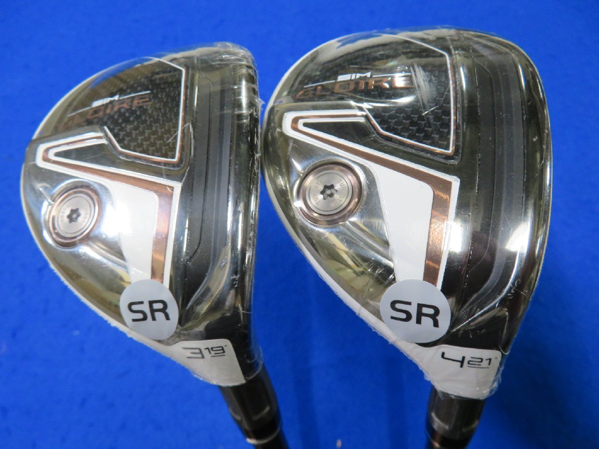 【新品・訳あり】テーラーメイド　2020秋　SIM GLOIRE　シムグローレ　レスキュー/UT2本セット　#3＆#4【SR】AIR SPEEDERforTM＜HCあり＞