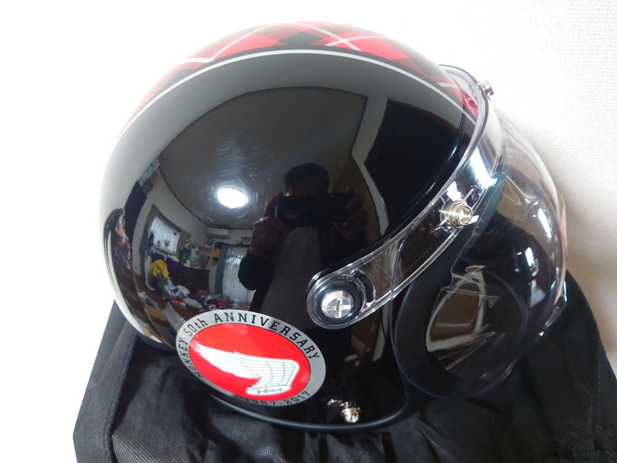 ホンダ モンキー 50周年記念 ヘルメット Lサイズ ジェットヘルメット 