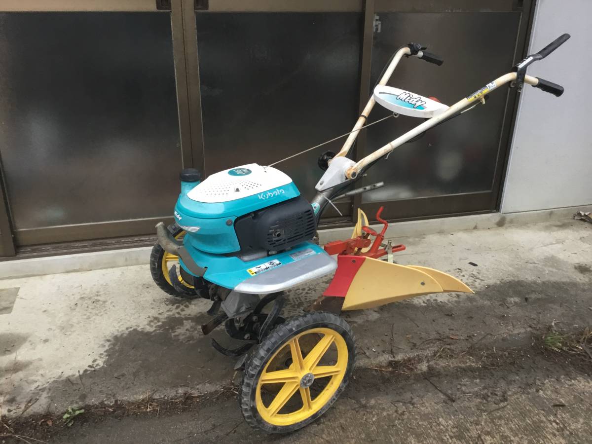 クボタ TMA300 (ホンダ こまめ F220 姉妹機) GXV57 移動輪&車輪付畝立