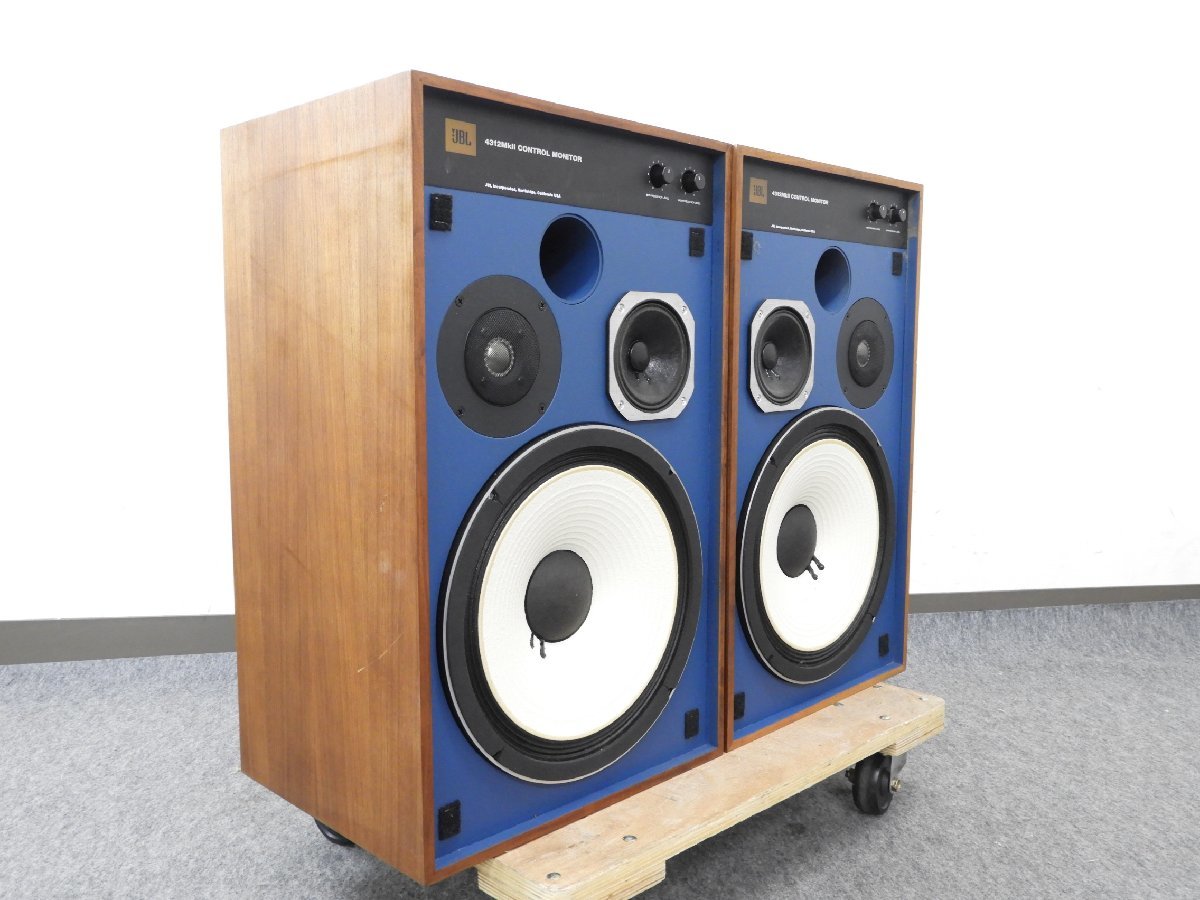 スピーカー　JBL4312ＭＫⅡ CONTROL MONITOR ☆ JBL 4312MKII CONTROL MONITOR スピーカーペア ☆中古