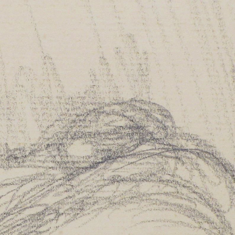 梅原龍三郎 横臥裸婦 額装3号大 梅原龍三郎展 出品作品 図録掲載作品
